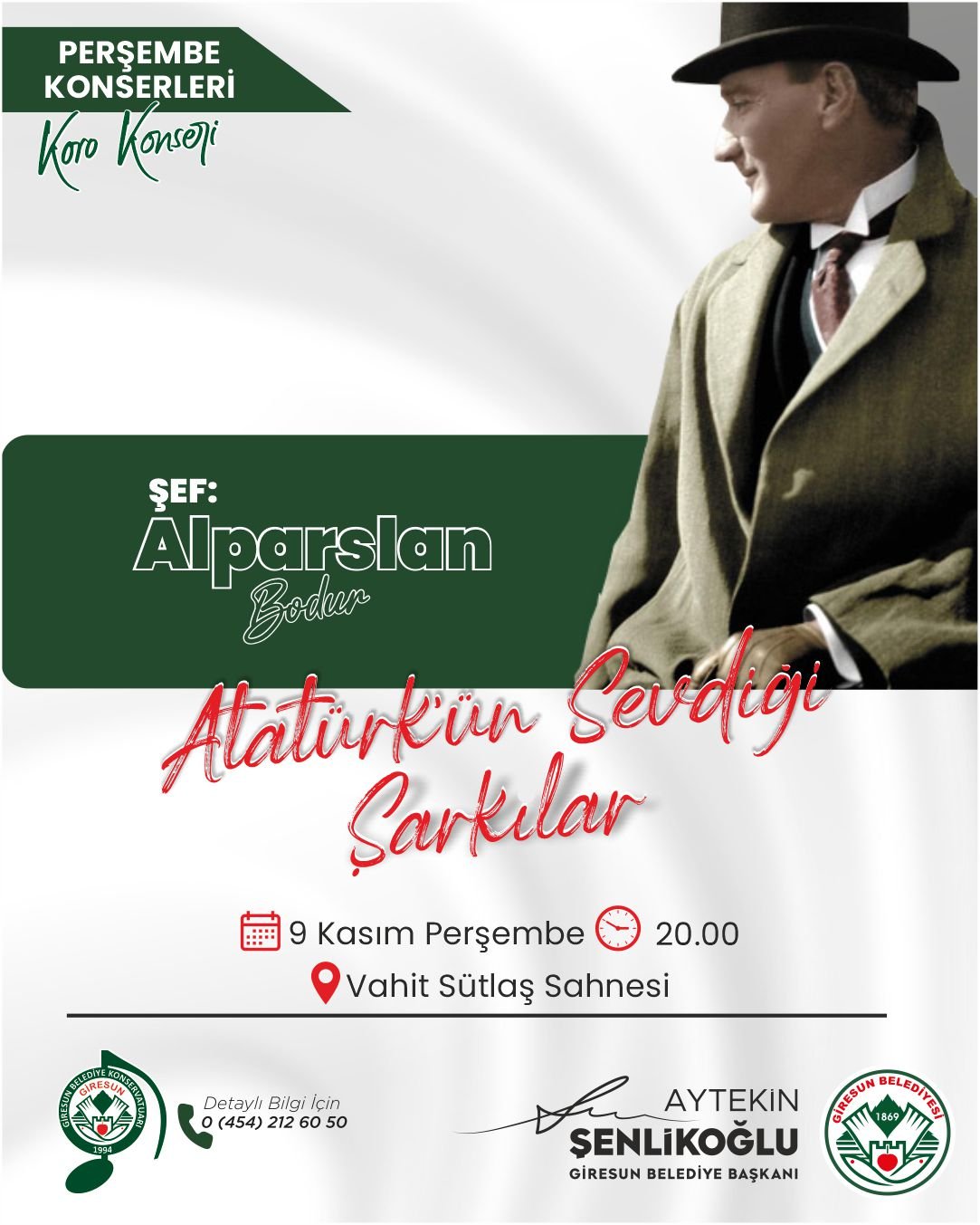Atatürk'ün Sevdiği Şarkılar (Koro Konseri)