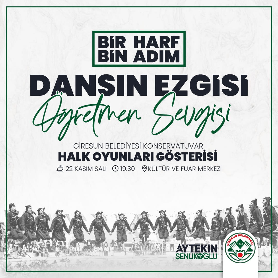 Dansın Ezgisi (Öğretmenler Günü Halk Oyunları Gösterisi)